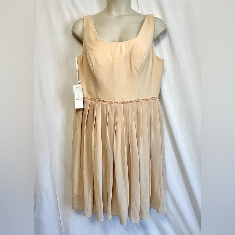 DressyStar Elegant Cream Wedding Prom Dress